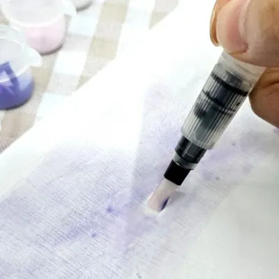 수채화 워터브러쉬 납작 물붓