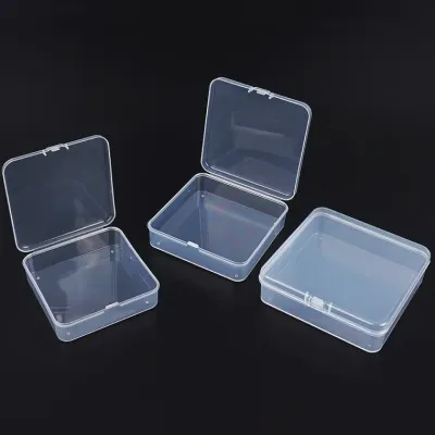 다용도 사각 투명 케이스 8.5-10.5cm 사각투명케이스 사각케이스 악세사리보관함 양면보관함