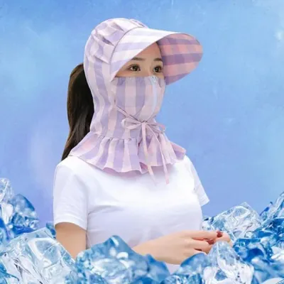 밭일 과수원 마스크 햇빛차단 모자 자외선 등산모자 썬캡 햇빛가리개모자 밭일모자 농사모자 여름모자 마스