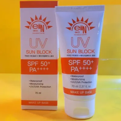 화장품 명품 브랜드 에인 UV 썬크림 /자외선 차단 최고 기능성 / SPF 50+ PA++++ / 워터프루프 /톤업