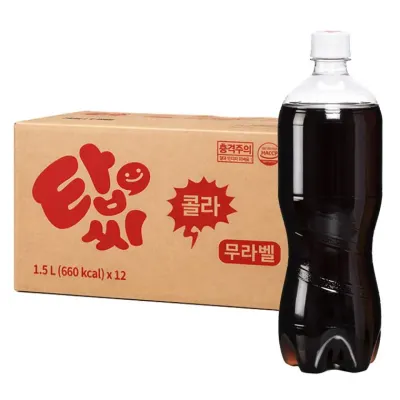 일화 탑씨 콜라 무라벨 1.5L x 12PET