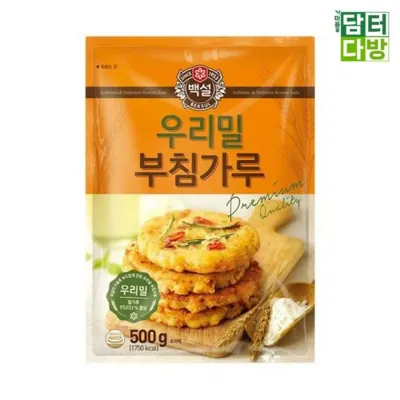 백설 우리밀 부침가루 500g X 3개