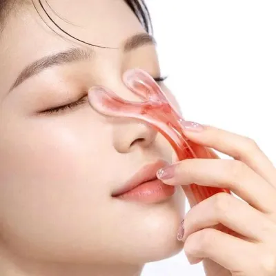 괄사마사지기 얼굴마사지기 얼굴윤곽 마사지스틱