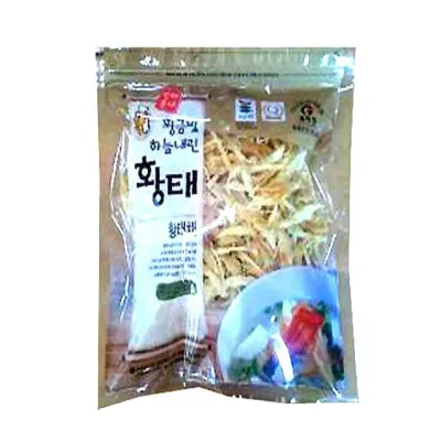용대리 진부령 덕장 황태채 500g 50년 전통 천혜의 조건 전통적 방법 4개월 자연건조