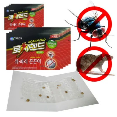 로치엔드 쥐파리 끈끈이 2매팩 5개