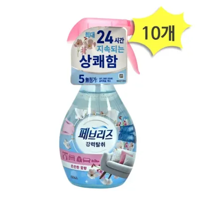 페브리즈 은은한꽃향 370ml x 10개 섬유탈취제