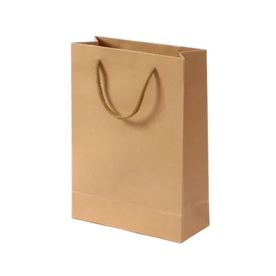 무지 세로형 쇼핑백 10p(13x19cm) (브라운) 종이백 No22