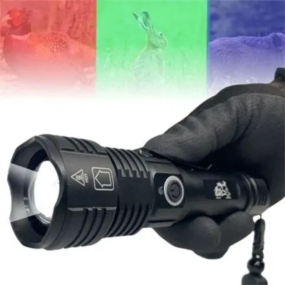 4 색 led 랜턴 다용도 led 랜턴 고휘도 전술용 휴대용 비상용 산업 현장 아웃도어 등산용 낚시용 캠핑 멀티