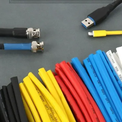 NETmate 85x150mm 열 수축튜브 화이트 15EA
