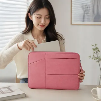 가방 3포켓 슬림 파우치 수납 케이스 커버