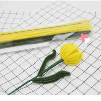 모루꽃 만들기 튤립 DIY 키트 튤립 어버이날 스승의날 감사 선물 어린이집 학원 학교