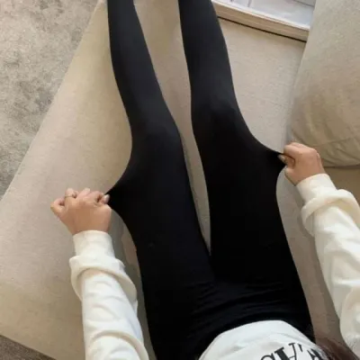 여성 레깅스 블랙 무지 스판 바지 데일리 기본 타이즈 언더웨어