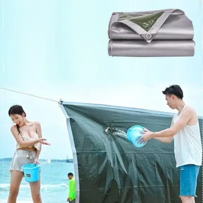 방수포 차박 돗자리 매트 천막 화물차 갑바 양면 코팅 3x3m