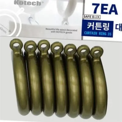 커튼 링 대 커튼 고리 원형 후크링 철물 베란다 거실 인테리어