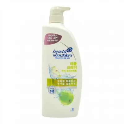헤드앤숄더 두피 솔루션 애플 프레쉬 트리트먼트 850ml 상쾌한 두피케어