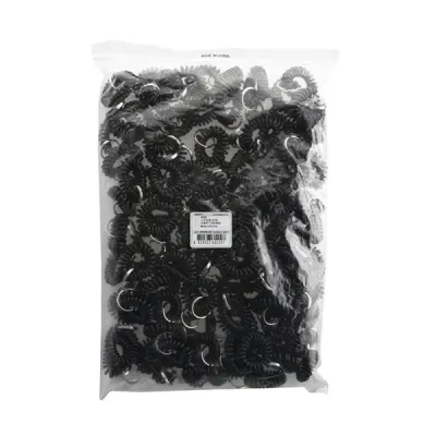 스프링줄 검정 지름40mm 100개입 K0045 9838 아트사인