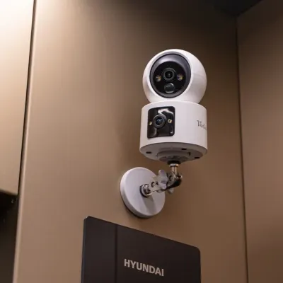 볼란 무선 와이파이 IP카메라 실내 CCTV 보안 감시카메라 CD90DR/브라켓포함