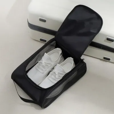 경량 메쉬 신발주머니 휴대용 운동화 골프화 신발가방