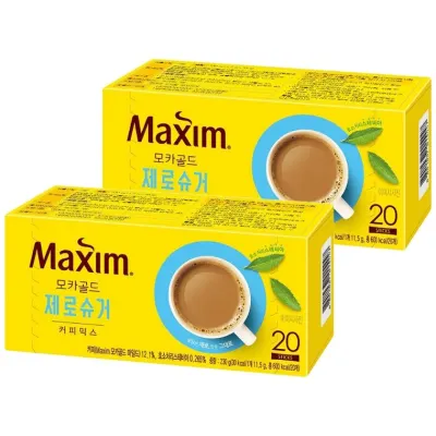 동서 맥심 모카골드 제로슈거 커피믹스 40T (20입x2개)
