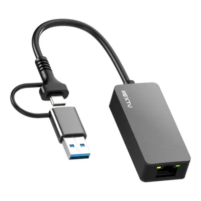 올인원 5Gbps 초고속 유선 랜카드 USB 듀얼 RJ45 LAN 포트 어댑터 노트북 컴퓨터 변환 젠더 작업용 고성능