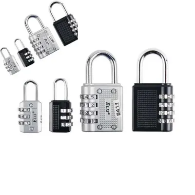 자물쇠 PADLOCK 더죤 색상랜덤 다이얼자물쇠 번호자물쇠 자전거자물쇠 열쇠자물쇠