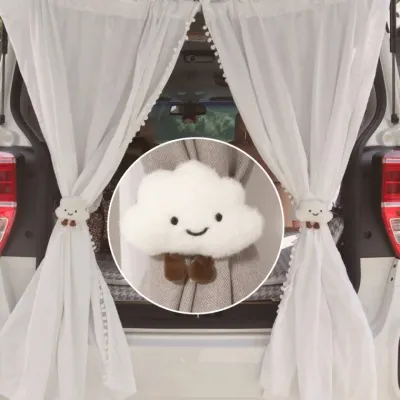 구름 인형 커텐집게 타이백 커튼고정 차박커튼