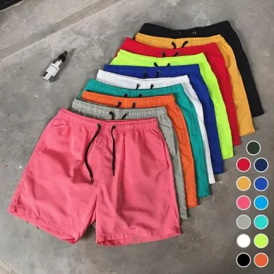 남녀공용 데일리 반바지 3부 비치웨어 13color 4 남자 3부 반바지 비치복 여자