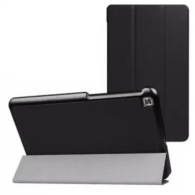 비즈 회전 3단 접이식 스탠드 케이스 (삼성 갤럭시탭A8 10.5 SM-X205 X200) (블랙)