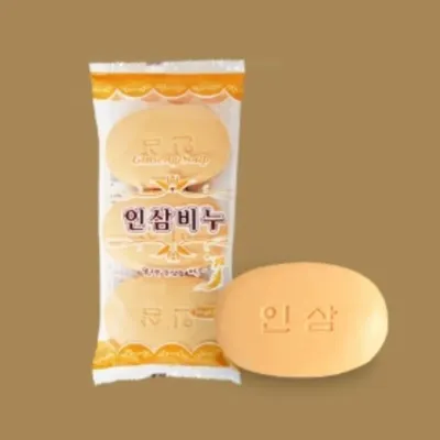 인삼비누 90g 3개입 10개 클렌징비누 페이스비누 바디워시비누