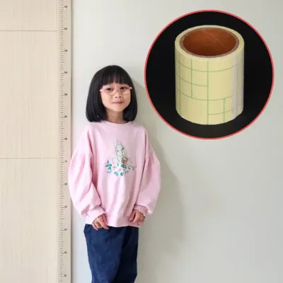 JPAR 붙이는 스티커 키재기자 투명