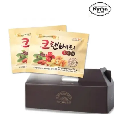데일리 견과류 크랜베리 28봉 선물세트 추석 답례품