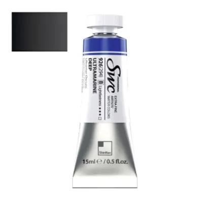 신한 수채화물감 SWC A 15ml 981(338) 아이보리 블랙 / 전문가용 - 갑 (3개입) 전문가수채화물감 전문가용