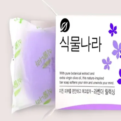 라벤더 진정비누 100g 4P 4개 바디비누 바디워시바 샤워비누