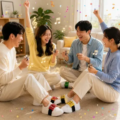 리듬악기 세트 발 탬버린 템버린 손 심벌즈 버스킹 장비 소품 노래방 코노 인싸템 행사용품 쓸데없는 선물