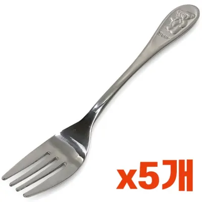 상일 (해피)아동용 포크1p x(5개)어린이포크 유아스텐