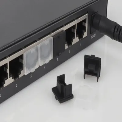 RJ-45 랜포트 먼지 마개 100개 먼지방지 먼지캡 랜포트마개 단자캡 단자마개