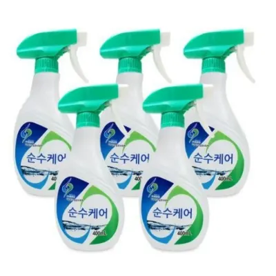 방역물품 살균소독제 가정 400ml5개 순수케어 업소용 주방