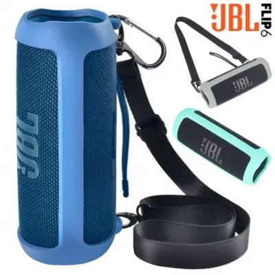 JBL 포함 젤리 플립6 어깨끈 케이스 커버 실리콘 파우치 JBL플립6파우치 JBL플립6가방 JBL플립6케이스