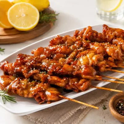 직화 숯불 데리야끼 닭꼬치 닭꼬지 800g(20gX40개)