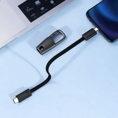 PD 60w C to C 고속충전 키링 케이블 USB 숏 케이블 No30