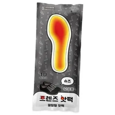 남성 깔창형 핫 남성 신발용 핫 겨울철 따뜻한 발열 보온 수족냉증 일회용 캠핑 낚시 등산