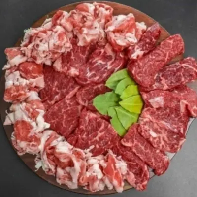 소고기 모둠세트 1.2kg 살치살 갈비살 부채살 등심 우삼겹