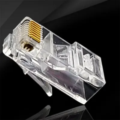 나비몰 RJ45 플러그 8개입 케이블단자 랜잭 전기플러그