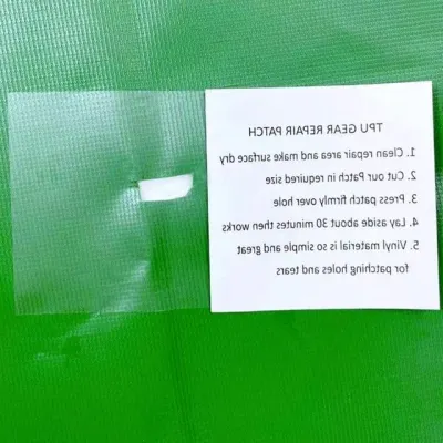 방수 타프 텐트 천막 보수 수리 테이프 5P 투명