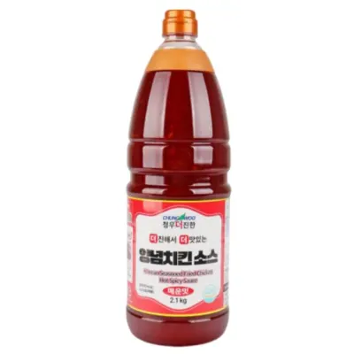 매콤달콤 치킨양념소스 2.1kg(매운맛)