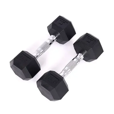 PEV 육각덤벨 아령 5kg 2개 세트