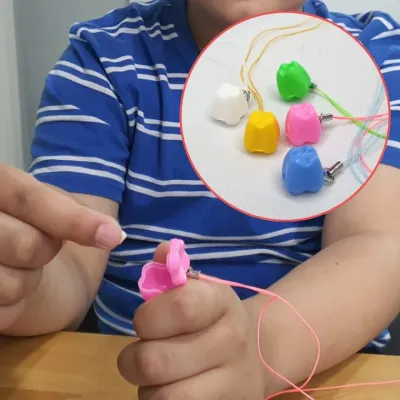 JPAR 유치 치아 보관함 목걸이케이스