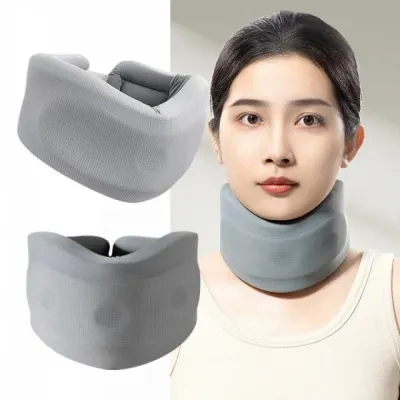 바른자세 목지지대 휴대용 통풍 목고정 보조기 보호대
