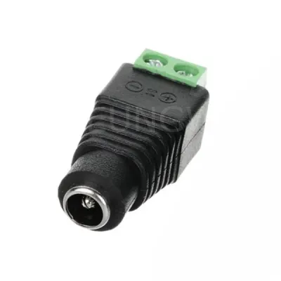 SJ0013 DC변환젠더 터미널단자 2P단자 DC플러그 5.5x2.1(F)