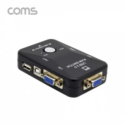 KVM 스위치 USB 2대1 PC 2대 연결 모니터분배기 주변 네트워크기타